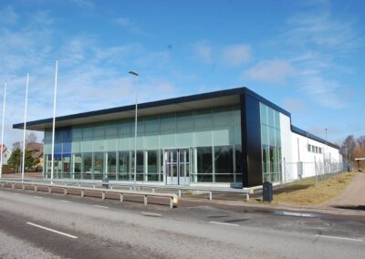 Fasad mot Fabriksallén